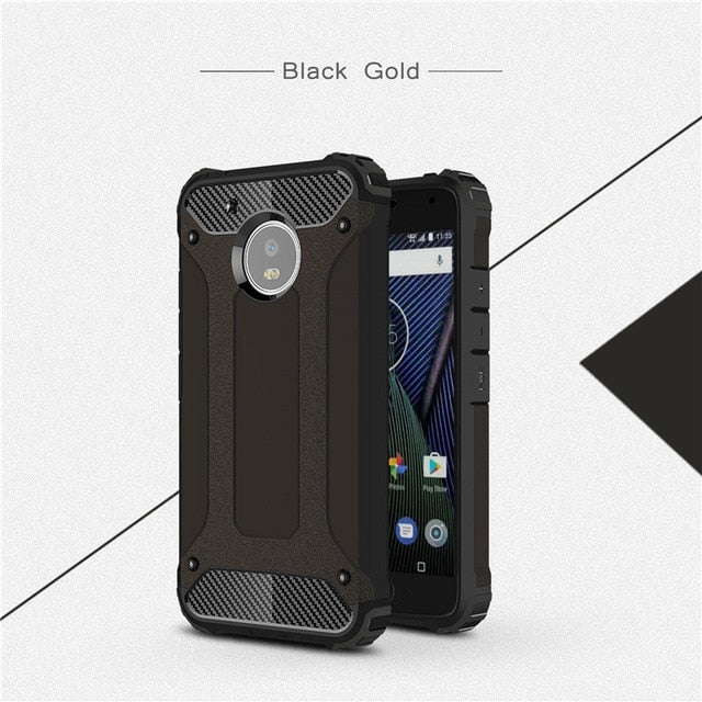 Rugged Protective Armor Case for Motorola Moto E5 Play