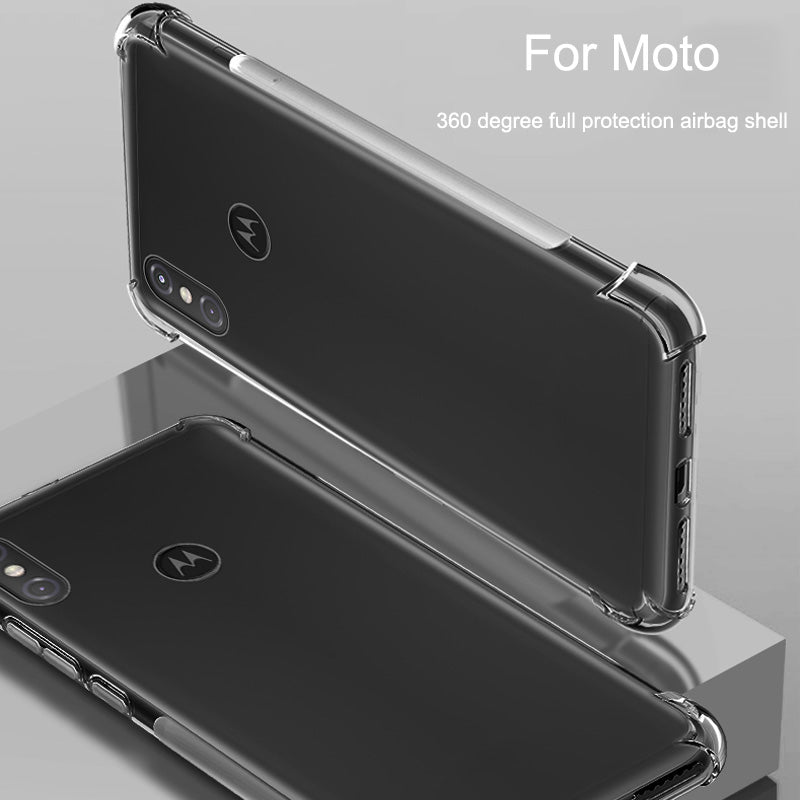 Clear Silicone Case for Motorola Moto Z Force