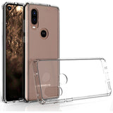 Clear Silicone Bumper Case for Motorola One Macro