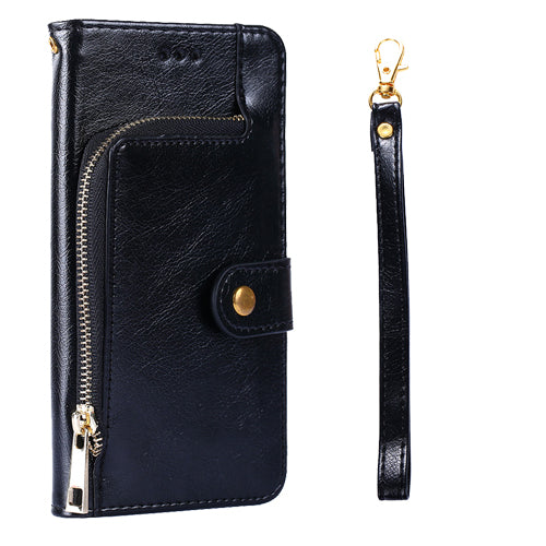 Genuine Luxury Leather Wallet Case for Motorola Moto G4