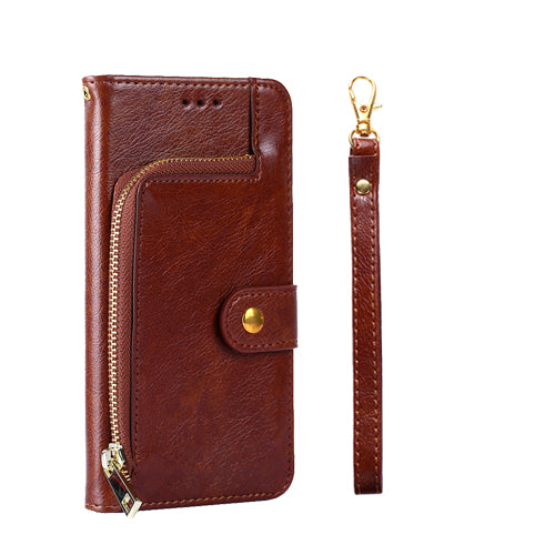 Genuine Luxury Leather Wallet Case for Motorola Moto G4
