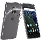 Slim Clear Silicone Case for Motorola Moto E4 Plus