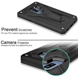Shockproof Protective Kickstand Case for Motorola Moto E4 Plus