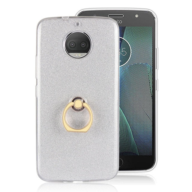 Silicone Glitter Case for Motorola Moto G4 G4 Plus