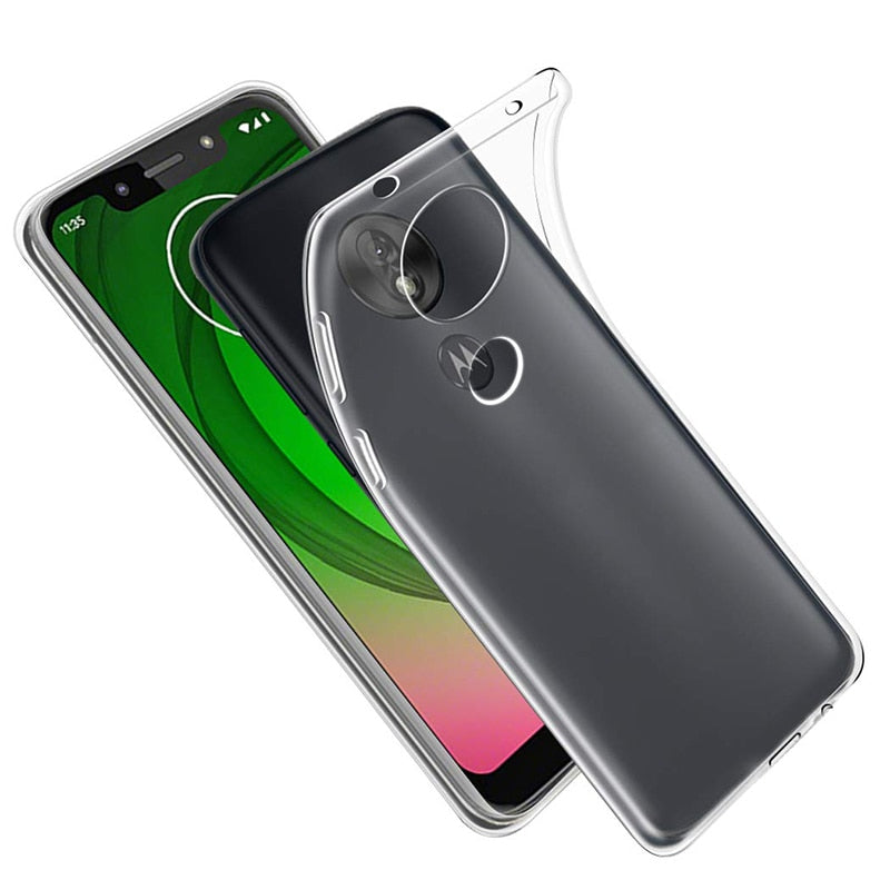 Clear Silicone Case for Motorola Moto G4