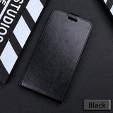 Classic Vertical Leather Case for Motorola One Zoom