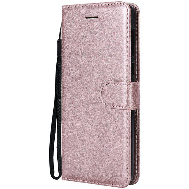 Classic Leather Wallet Case for Motorola Moto Z Force