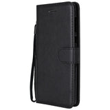 Classic Leather Wallet Case for Motorola Moto Z Force
