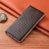 Luxury Crocodile Leather Wallet Case for Motorola Moto Z2 Force