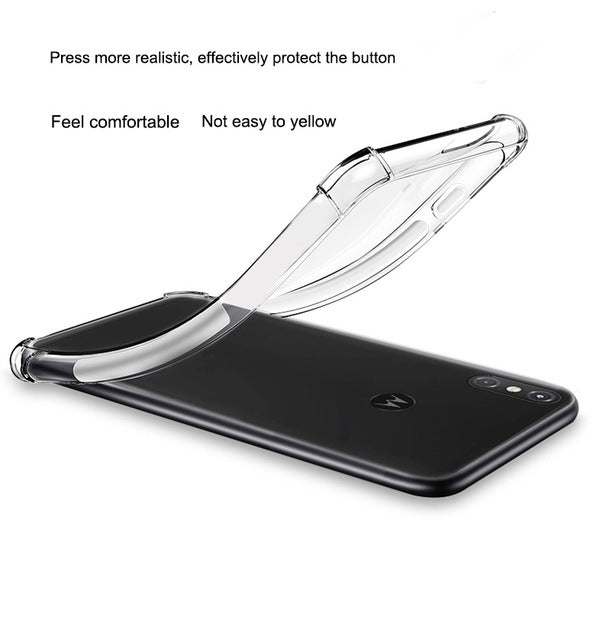 Clear Silicone Case for Motorola Moto Z Force