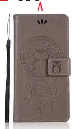 Owl Leather Wallet Case for Motorola Moto Z Force
