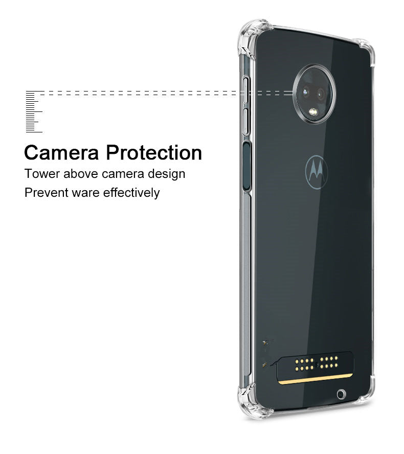 Clear Protective Case for Motorola Moto G7 Play