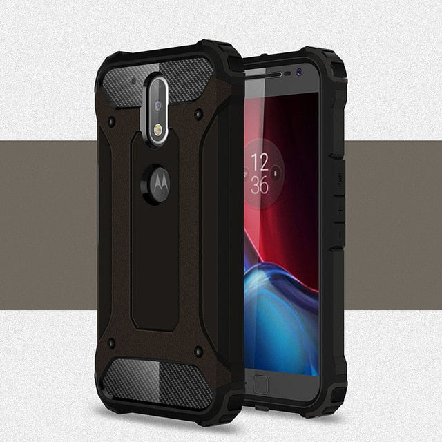 Protective Shockproof Metal Case for Motorola Moto G4