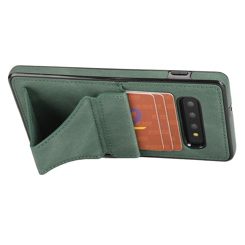 Multifunction Leather Case for S10