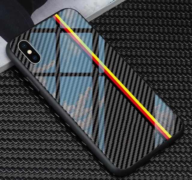 Cool Glass Case for iPhone XS