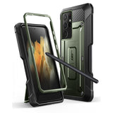Rugged Case for S21 Ultra With S Pen Holder
