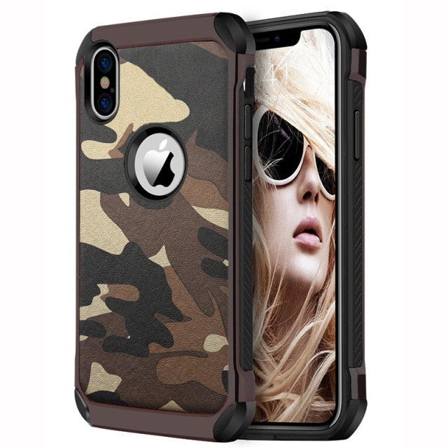 Camo Case for iPhone XR