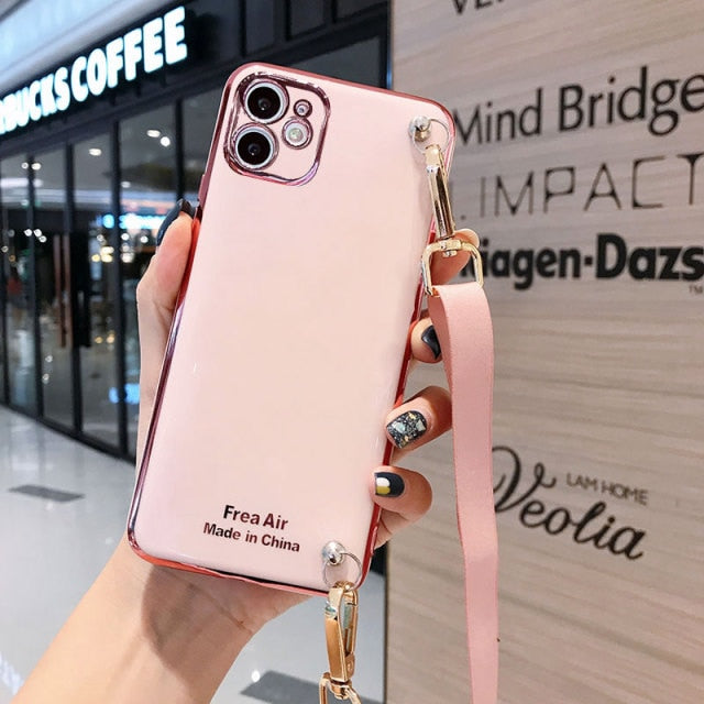 Case With Strap for iPhone 11
