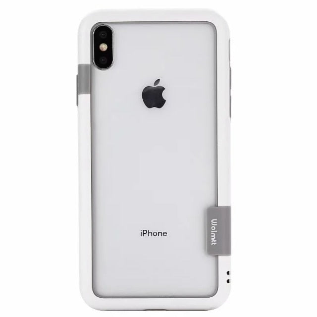 Clear Bumper Case for iPhone XR