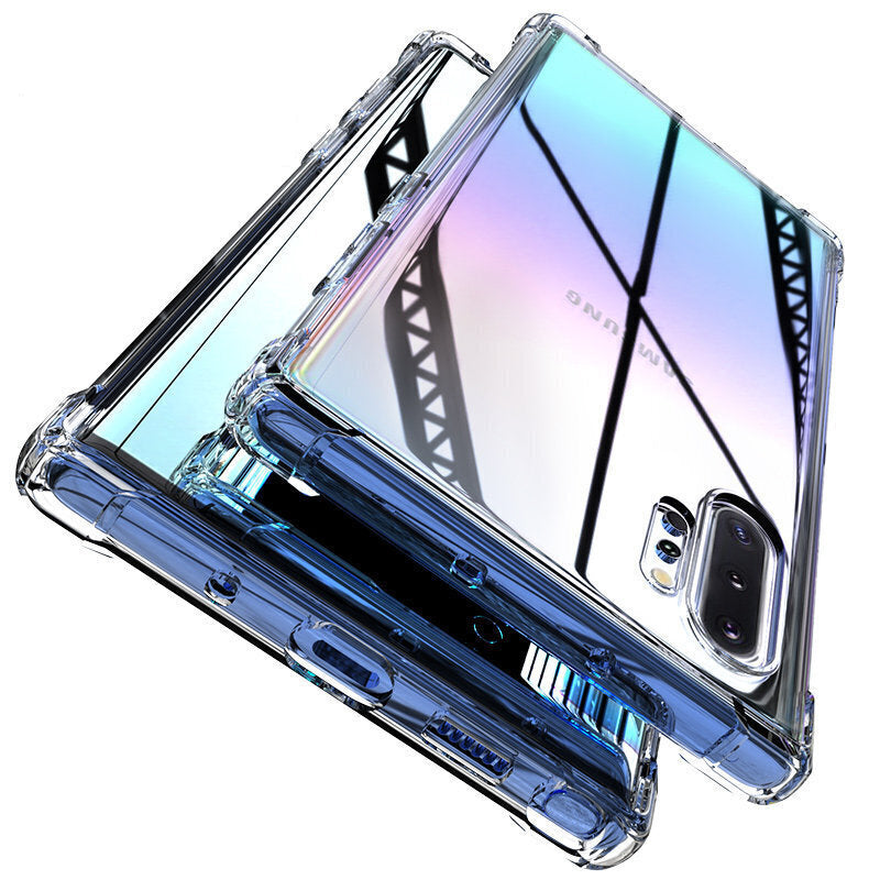 Clear Shockproof Case for Note 10 Plus