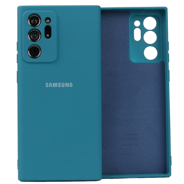 Colored Silicone Case for Note 20 Ultra 5G