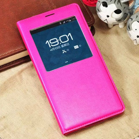 Smart View Pink Case for S5