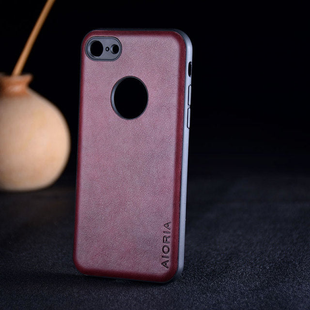 Leather Case for iPhone 8