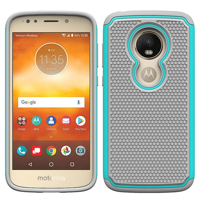 Silicone Rubber Protective Case for Motorola Moto E5 Cruise